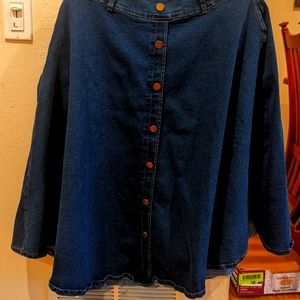 Denim skirt